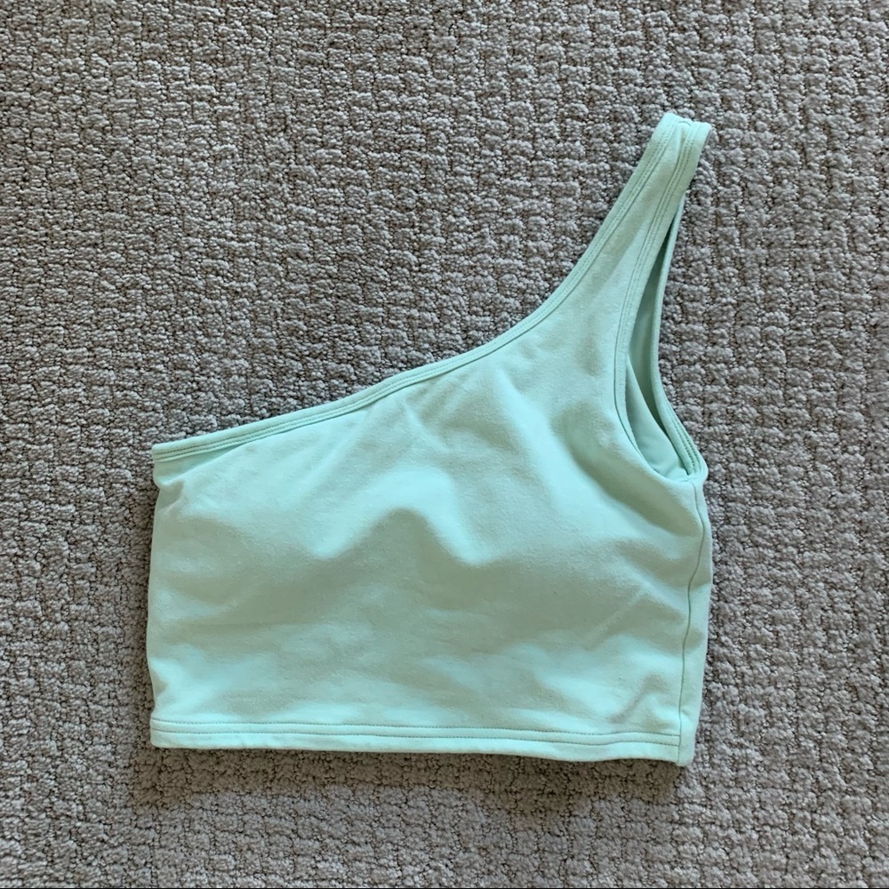 Klassy Network one shoulder brami (crop top)